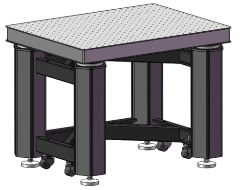 超阻尼气浮隔振桌(高度≥500mm)
